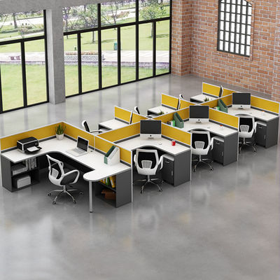 Modern Design Style Workstation Tables and Chairs Combination for Supervisor's Office