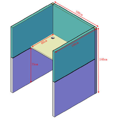 Office Building Modular Office Furniture Set for Bureau de Travail and Mail Packing
