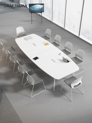 Extendable Reception Room Conference Table with Customizable Design and Conference Room