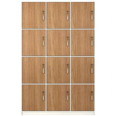 Solid Wood PANEL Employee Locker with Locking Storage Room for Gym Bathroom Dormitory