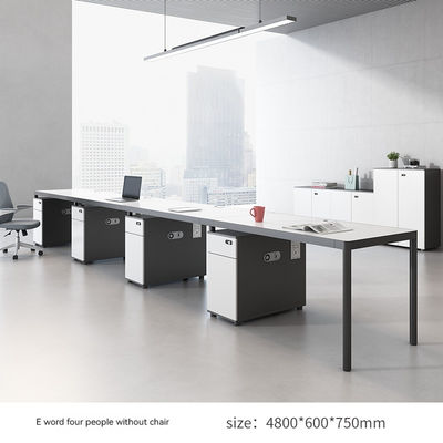 Hotel Office Workstation Modern Simple Wooden High Grade Desk with Filing Cabinet