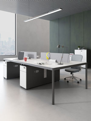 Hotel Office Workstation Modern Simple Wooden High Grade Desk with Filing Cabinet