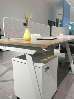 Modern Office Furniture MDF Panel Office Tables and Chairs Set for Staff Desk