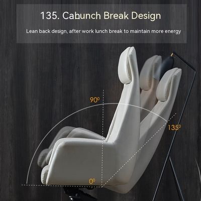 Adjustable Height Leather Swivel Chair for Office Administrative Negotiation and Boss