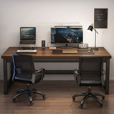 Wood Style PANEL Household Simple Wide Thicker Computer Student Study Desk for Office