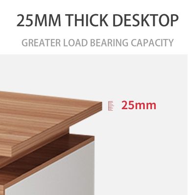 Simple Solid Wood Single Staff Desk Modern Office Computer Table for Home and Learning