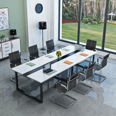 End Boardroom Meeting Room Conference Table with Matching Chairs Set Customer Required
