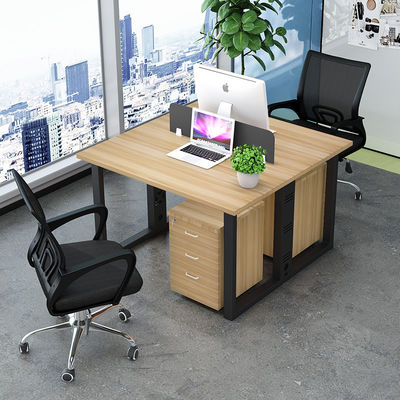 Metal Legs Modern Multi-Person Desk Set for Customer Required Office Organization