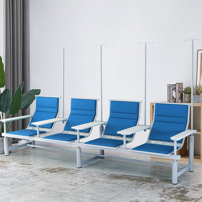 Commercial Furniture Stainless Steel Waiting Room Seating for Airports and Hospitals