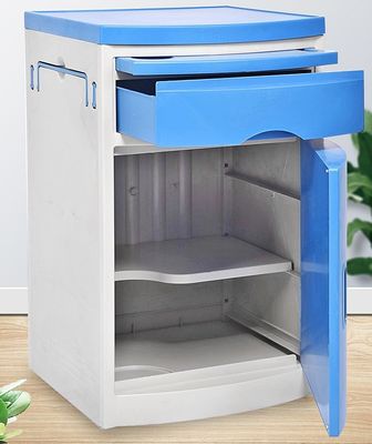 Medical ABS Thickened Plastic Hospital Bedside Cabinet in Customized Color for General