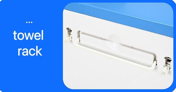 Medical ABS Thickened Plastic Hospital Bedside Cabinet in Customized Color for General