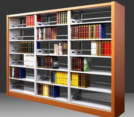 Office Furniture Steel Bookshelf for School Library Double Single Side Payment Term T/T