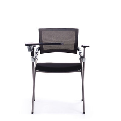 Home Office Desk Folding Chairs Ergonomic Mesh Backrest and Armrests for Modern Design
