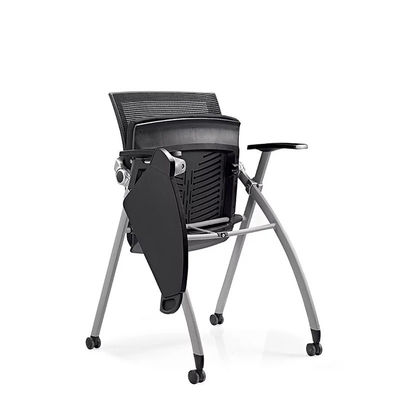 Home Office Desk Folding Chairs Ergonomic Mesh Backrest and Armrests for Modern Design