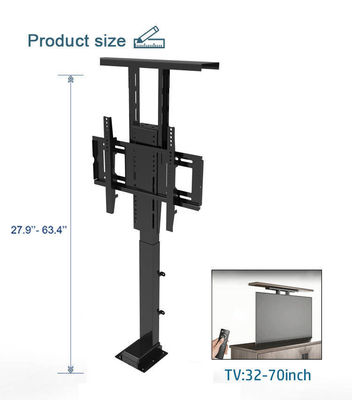 TV Stand with Wireless Remote Control Indoor and Outdoor TV Lifting Mechanism System