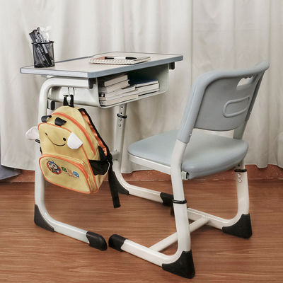 Bedroom Furniture Adjustable Single Student Table And Chair Set for Education Materials