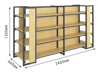 Four-column Combination Display Rack for Supermarkets Pharmacies and Stationery Stores