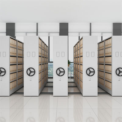 Movable Manual File Cabinet Intensive Shelf For Customer Provided Archives