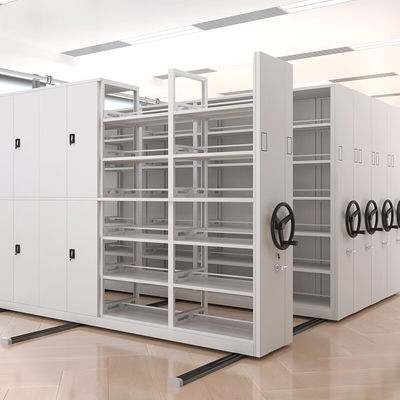 Movable Manual File Cabinet Intensive Shelf For Customer Provided Archives