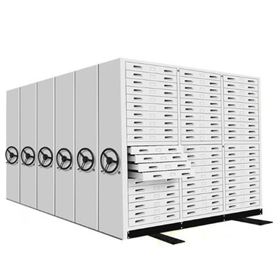 Movable Manual File Cabinet Intensive Shelf For Customer Provided Archives