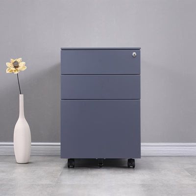 Office Furniture Simple Metal Cabinet with Removable Drawer and Movable Structure