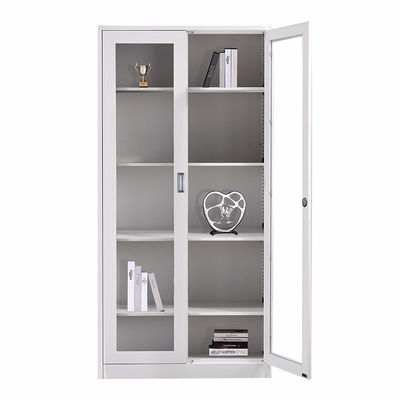 Streamline Office Data Management with this Metal Filing Cabinet and Storage Rack