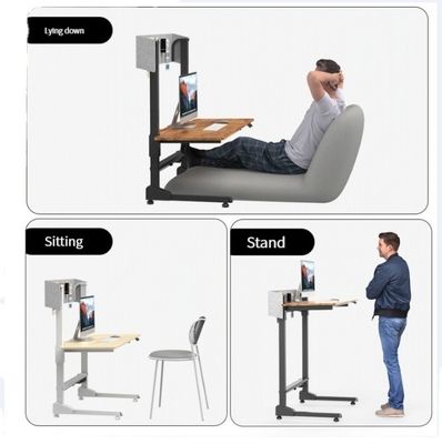 Adjustable Height Home Office Desk with Electric Lifting and Modern Design Speed 38mm/s