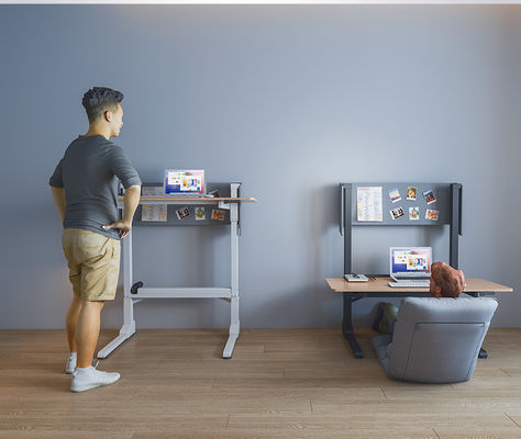 Adjustable Height Home Office Desk with Electric Lifting and Modern Design Speed 38mm/s