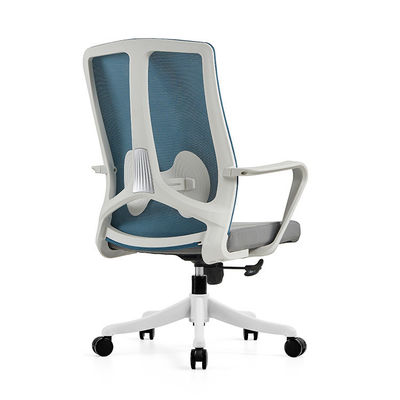 Fixed Armrest Executive Work Office Chair with Stainless Steel and Mesh Ergonomic Design
