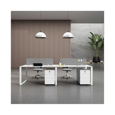 Open Working Area Office Furniture Workstations with Melamine Surface Wooden Type