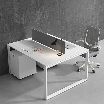 Open Working Area Office Furniture Workstations with Melamine Surface Wooden Type