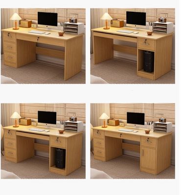 Presidential Writing Workstation Modern Computer Desk For Home Office Metal