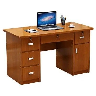 Modern Luxury PANEL Wood Style Executive Desk for Customized Colors and End Office