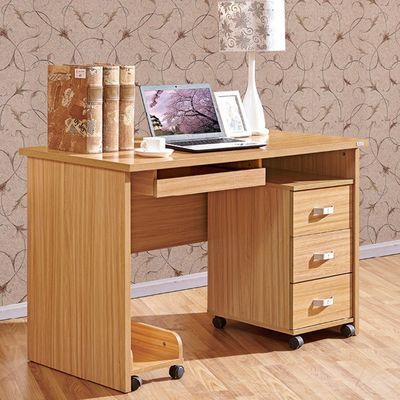 Contemporary Office Furniture 3 Drawers Storage Writing Table for Modern Workstations
