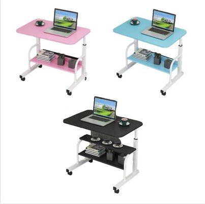 Wood Desktop Laptop Desk for Modern Office Height Adjustable Portable Computer Table