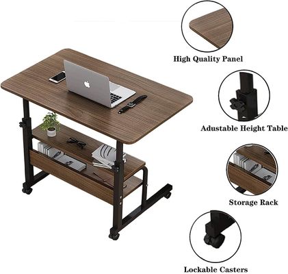 Multifunctional Home Office Furniture Wooden Lift Table with Height Adjustable Design
