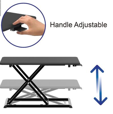 Stainless Steel Standing Folding Lift Table Adjustable Height Office Computer Desk