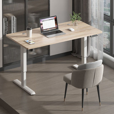 Office Metal Stainless Steel Electric Sit Stand Desk with Motorized Height Adjustment