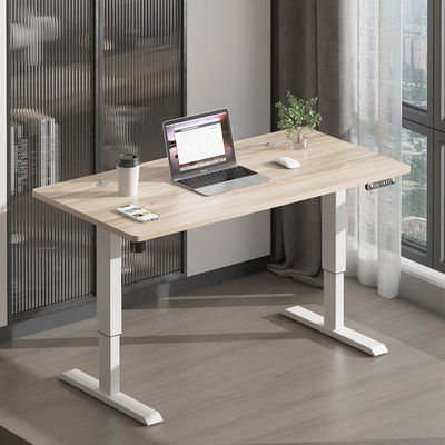 Office Metal Stainless Steel Electric Sit Stand Desk with Motorized Height Adjustment