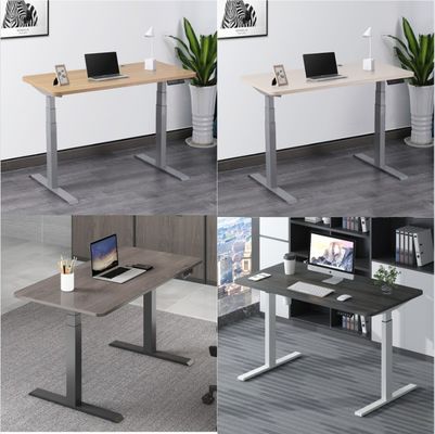 10% Duty Cycle Height Adjustable Standing Workstation for Home Office Stainless Steel