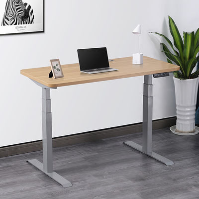 Stainless Steel Telescopic Computer Desk Frame With 38mm/S Speed Adjustable Height