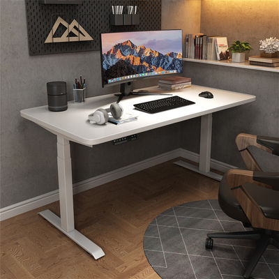 Stainless Steel Telescopic Computer Desk Frame With 38mm/S Speed Adjustable Height