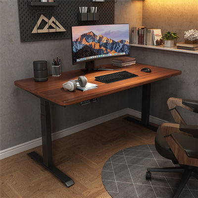 Stainless Steel Telescopic Computer Desk Frame With 38mm/S Speed Adjustable Height