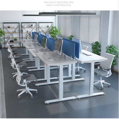 Stainless Steel Telescopic Computer Desk Frame With 38mm/S Speed Adjustable Height