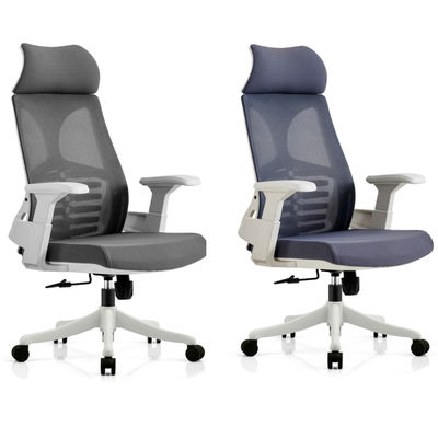 Adjustable Height Mid Back Staff Swivel Mesh Office Chair with Solid Wood Legs Armrest