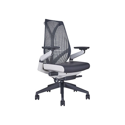 Bionic Design Spine Protection Computer Home Chair with Mesh Material and 4D Armrest