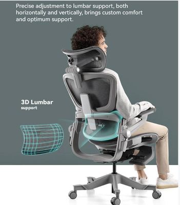 ISO9001/ISO14001 Certified Metal Boss Executive Swivel Chair with Adjustable Footrest