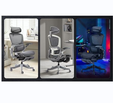 ISO9001/ISO14001 Certified Metal Boss Executive Swivel Chair with Adjustable Footrest