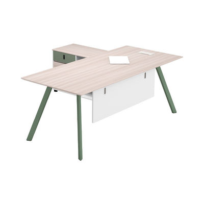 Modern Commercial Furniture'S Executive CEO Melamine Office Table Extendable