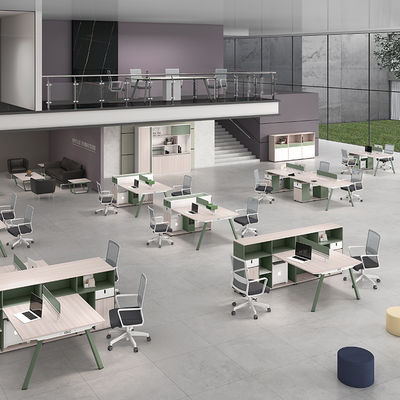 Modern Commercial Furniture'S Executive CEO Melamine Office Table Extendable